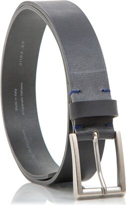 MADE IN ITALY Smooth Leather Belt