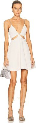 SIMKHAI Ellis Mini Dress in White