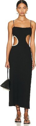 Sin Preambulo Midi Dress in Black