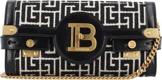 Monogram Logo Plaque Shoulder Bag