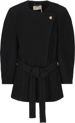 Short Wrap Coat-AA