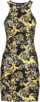 Logo Printed Mini Pencil Dress