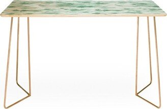 Jacqueline Maldonado Stratus Sage Desk with Gold Aston Legs