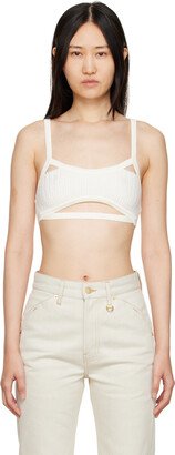 White 'Le Bandeau Bellinu' Bra