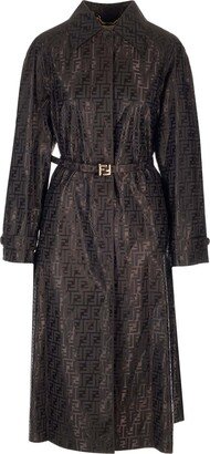 Monogram Jacquard Trench Coat