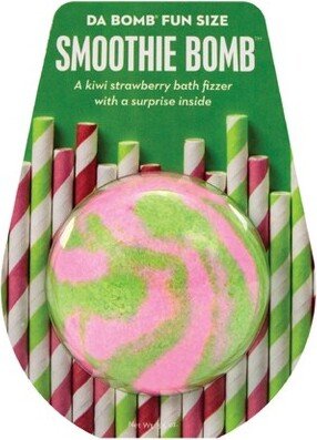 Da Bomb Bath Fizzers Kiwi Strawberry Fruit Smoothie Bath Bomb - 3.5oz