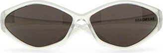 Balenciaga Eyewear Geometric Frame Shaped Sunglasses