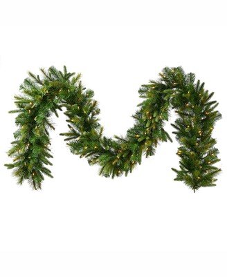 50 ft Cashmere Artificial Christmas Garland With 550 Clear Lights