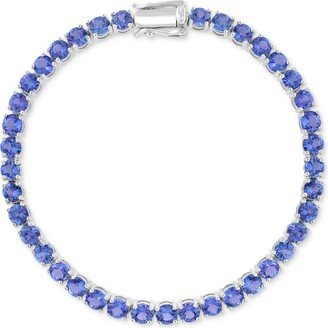 Tanzanite Tennis Bracelet (7-3/8 ct. t.w.) in Sterling Silver