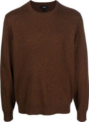 Round-Neck Knit Jumper-AD