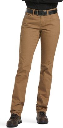 Women's WMS REBAR DRSTR Made Tough Pant FLD KHKI