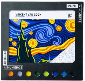 Today is Art Day Starry Night Kit Adult Paint by Numbers Kit