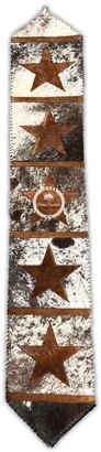 Cowhide Table Runner With Stars | 12X 60 | 1 X 5-AA