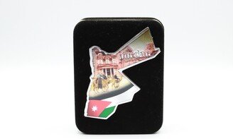 Jordan Souvenir - Fridge Magnet Design Place Gift Places in Wadi Rum Amman Magmet