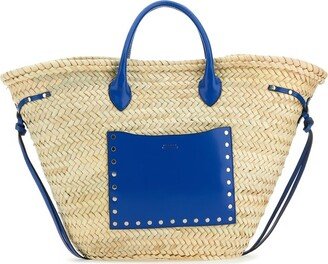 Cadix Woven Beach Top Handle Bag