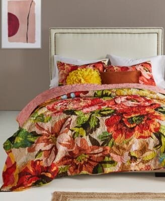 Senna Floral Boho Quilt Set Collection