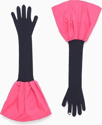 PH5 Long gloves navy/pink