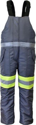 Big & Tall Freezer Edge Warm Insulated Bib Overalls with Reflective Tape - Big & Tall