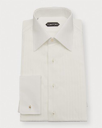 Men's Plisse Formal Dress Shirt