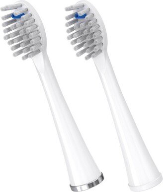 Sonic Fusion Full Size Brush Head - White - 2ct