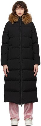 Black Down Guimauve Long Coat