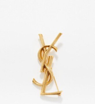 Cassandre Snakeskin-effect Brooch-AA