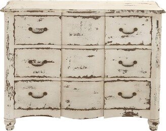 Vintage Wood Chest Cream - Olivia & May