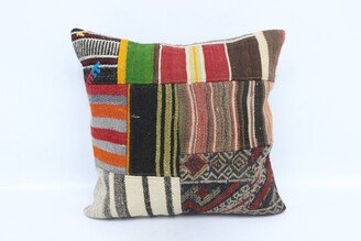 Personalized Pillow, Designer Pillows, Kilim Brown Cushion, Geometric Boho Chic Custom Pillow Covers, 430