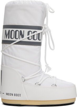 White Icon Boots