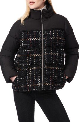 Tweed Puffer Jacket