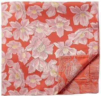 Anemone Corail Cotton Sateen Pillow Sham