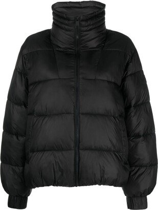 Funnel-Neck Padded Puffer Jacket