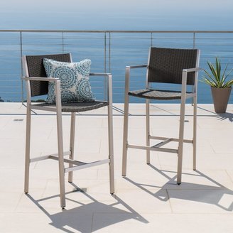 Cape Coral Outdoor Wicker Barstool