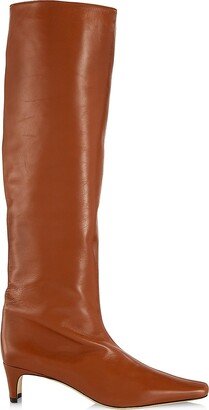 Wally Leather Knee-High Boots