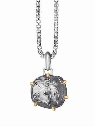 17mm Gemini Zodiac amulet enhancer pendant