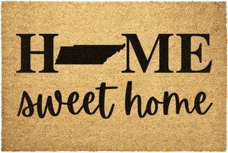 Tennessee State Doormat Home Sweet Door Mat Outdoor Rug Decor Housewarming Summer Winter Christmas House Gift