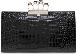 Leather Clutch - Black