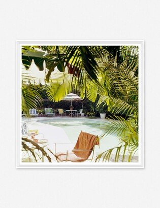 Lulu and Georgia Swimming Pool at Lilly Pulitzer's Photography Print