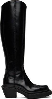 VTMNTS Black Neo Western Tall Boots