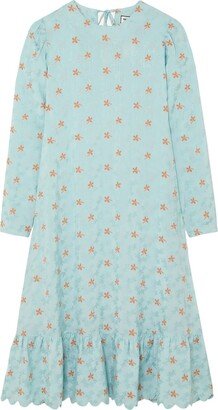 Midi Dress Sky Blue-AA