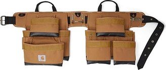 Eleven-Pocket Padded Tool Belt Brown) Handbags