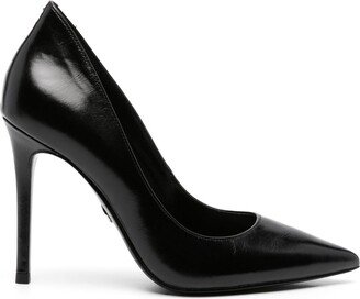 Keke 105mm leather pumps