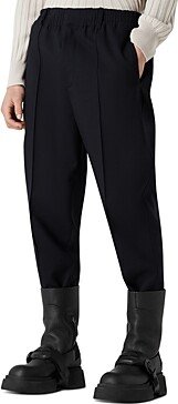 Tapered Leg Trousers-AL