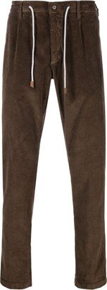 Corduroy Tapered Trousers-AL