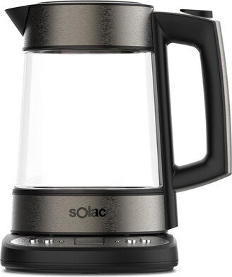 Solac Aroa Premium Adjustable Cordless Glass Kettle