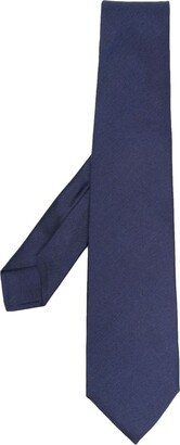 Pointed-Tip Silk Tie-AE