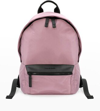 Flight Zip Two-Tone Nylon Backpack