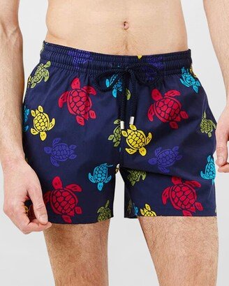 Men's Ronde des Tortues Multicolor Swim Trunks