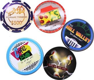 Nerd Block Back To The Future Café 80's 4-Piece Coaster Set