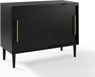 Everett Media Console Matte Black